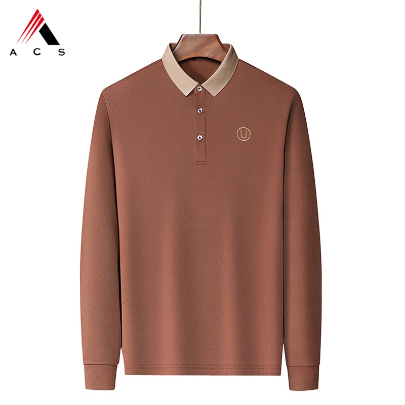 Áo Thun Polo Cotton Thêu Họa Tiết Thời Trang Cho Nam