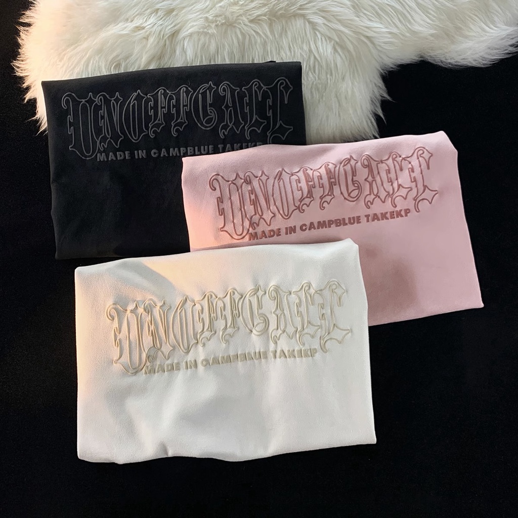 Áo thun nam nữ unisex tay lỡ Phong Cách Gothic , áo phông M-3XL