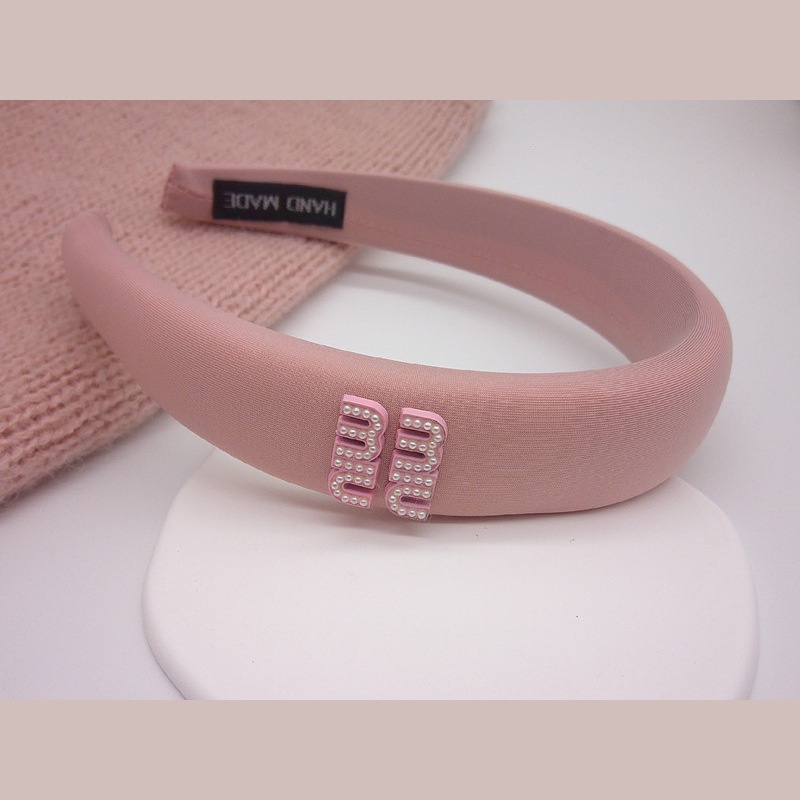 Băng đô cài tóc bằng mút xốp Màu Hồng Mộng Mơ đính hình xinh xắn nhẹ nhàng