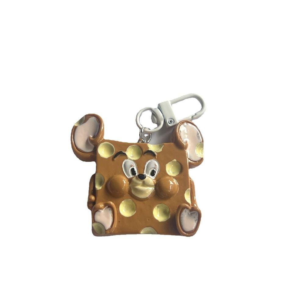 Shanrong Móc Chìa Khóa acrylic Họa Tiết Hoạt Hình tom Và jerry Phong Cách Hàn Quốc Cá Tính Dành Cho Nữ charms