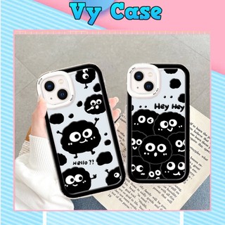 Ốp Điện Thoại TPU trong gân in hình cừu Mềm Trong Suốt Chống Sốc Cho IPhone 1411 12 Pro XS 7 8 Plus