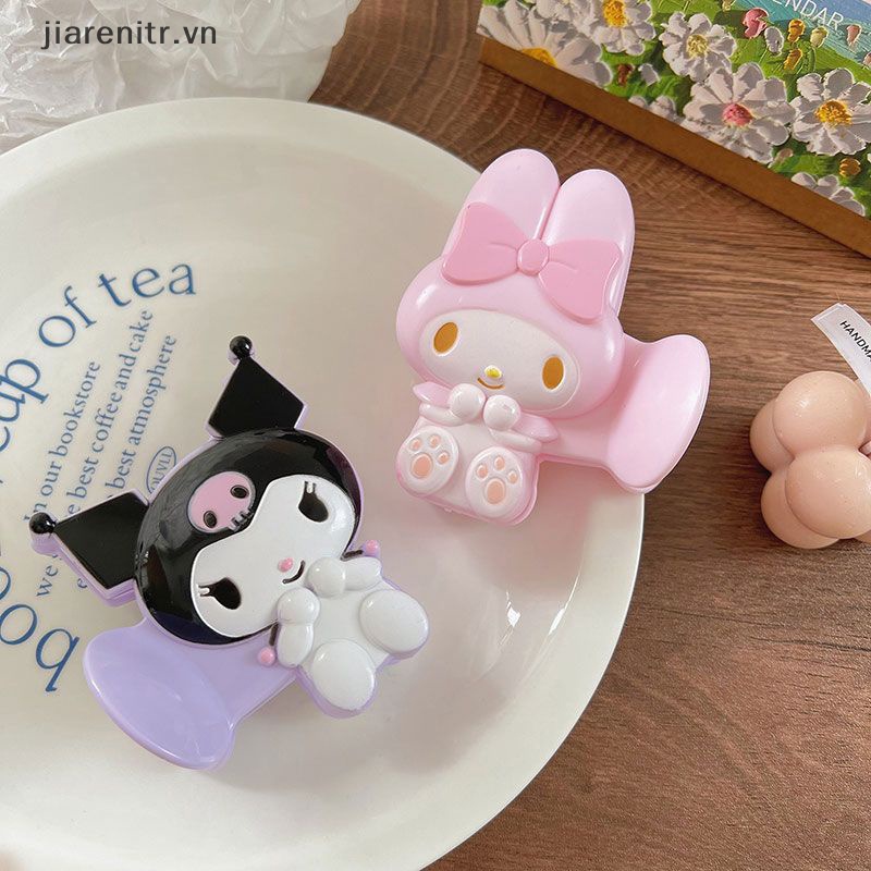 Kẹp Tóc Hình Cá Mập / Cún Cinnamoroll / Melody Sanrio Kuromi My Melody Dễ Thương Cho Bé Gái