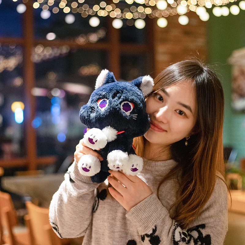 Genshin Thú Nhồi Bông Hình Mèo Dễ Thương Trang Trí Nhà Cửa