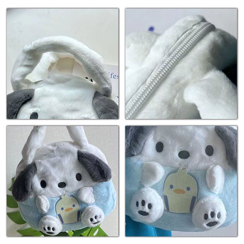 BEIBAOBAO Thời Trang Túi Xách mini Hình Cún Nhồi Bông Dễ Thương Xinh Xắn