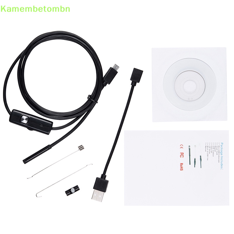 Camera nội soi mini kamembbn camera usb 7mm / 5.5mm cho android inspection borescope vn