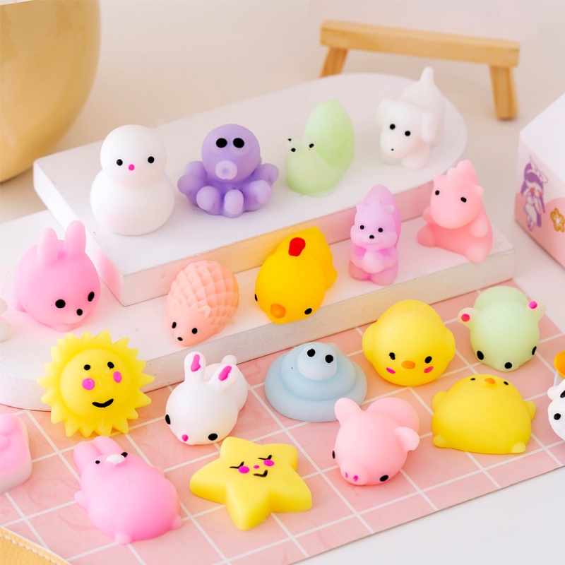 Đồ chơi squishy động vật dễ thương antistress ball bóp mochi rising toys