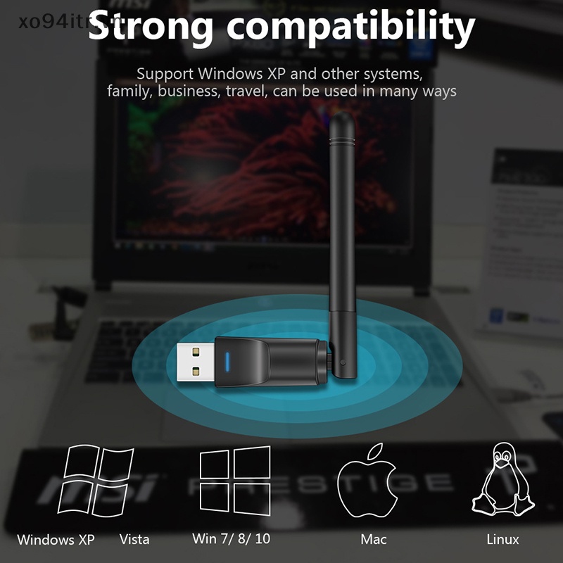 Xoitr mt7601 mini usb wifi adapter card mạng không dây 150mbps rtl8188 card mạng bộ thu wi-fi cho pc máy tính để bàn máy tính xách tay 2.4ghz vn | BigBuy360 - bigbuy360.vn