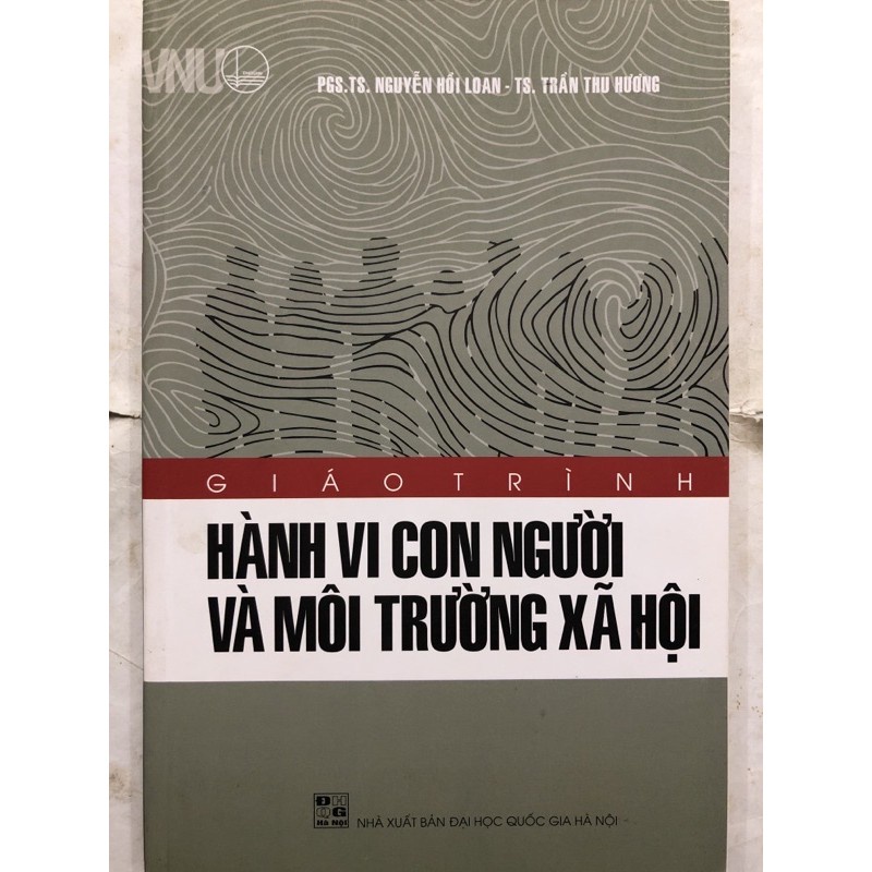 Sách - Giáo trình Hành Vi Con Người Và Môi Trường Xã Hội - Nhà Sách Pháp Luật New