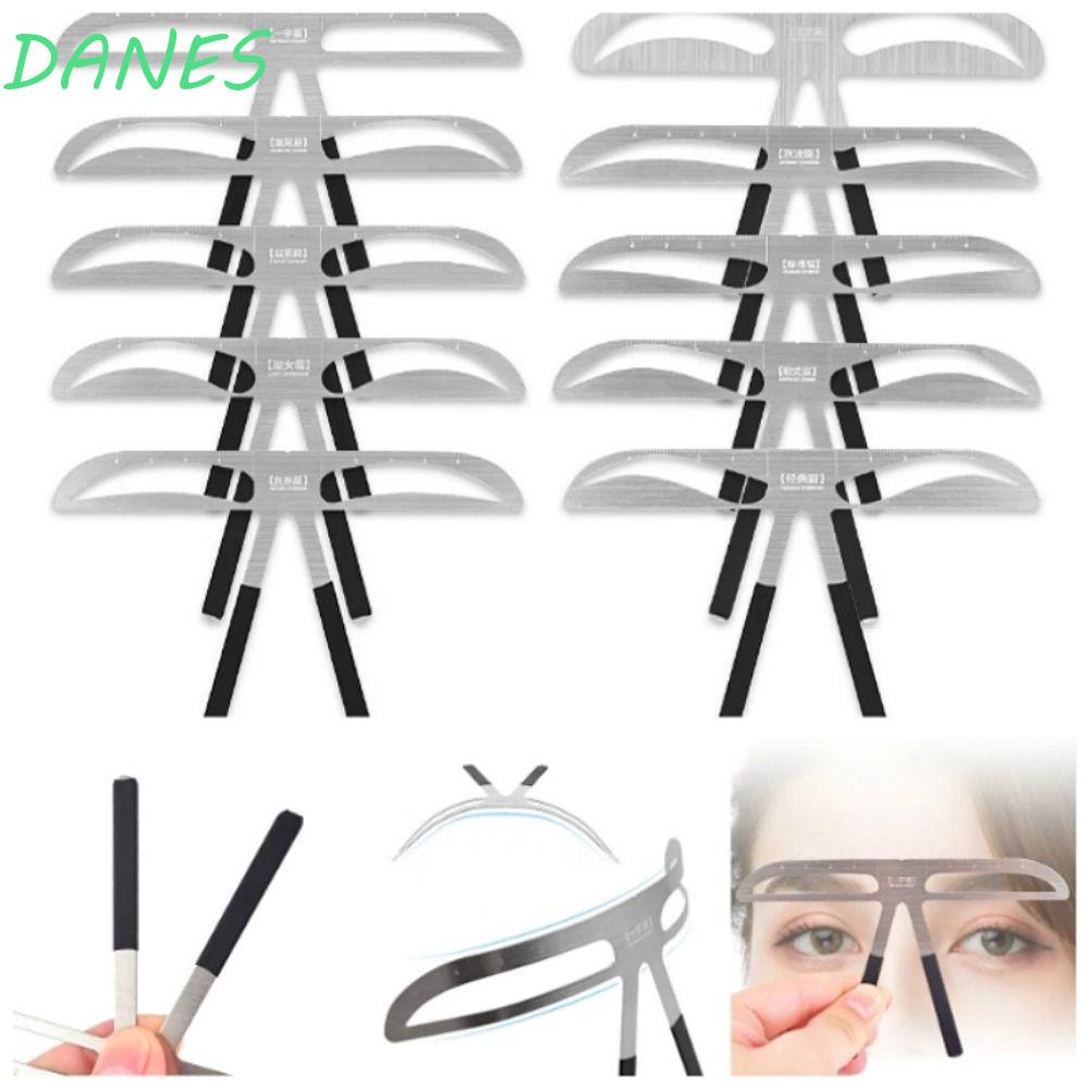 Thước xăm lông mày danes, bút chì kẻ mày microblading có thể tái sử dụng 3d, dụng cụ đo chính xác 10 kiểu dễ sử dụng dụng cụ đo lông mày dụng cụ trang điểm