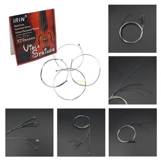 Youn viola strings replacement full sets with steel core nickel plated end nickel chromium wound musical instrument par