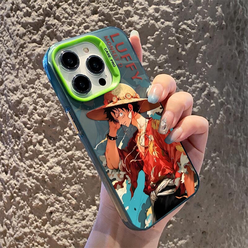 Ốp Điện Thoại Cứng Mặt Nhám one piece luffy nika comic phone case tương thích cho iphone 11 12 13 14 15 pro max 14plus 15plus ốp lưng iphone 12promax 13promax 14promax iphone case