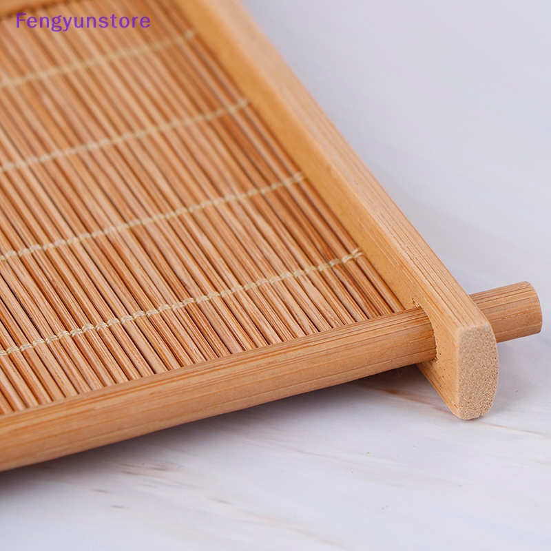 Feng cup mat phụ kiện trà bàn placemats coaster home kitchen decor vn