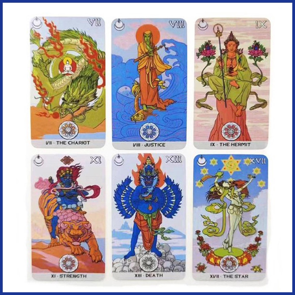 Bộ bài tarot cho người mới bắt đầu bói bài oracle phiên bản tiếng anh đồ chơi du lịch đồ chơi bói toán cho aiavn
