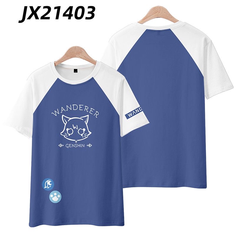 Genshin Áo Thun kimono Hóa Trang Nhân Vật haori Đáng Yêu