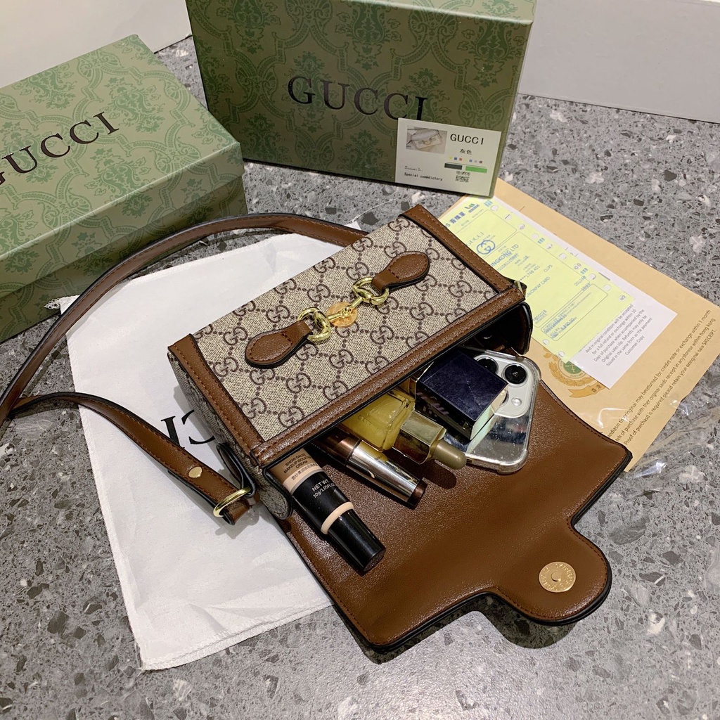 5502 túi đeo chéo gucci túi đeo chéo nữ du lịch đi chơi đơn giản thanh lịch m