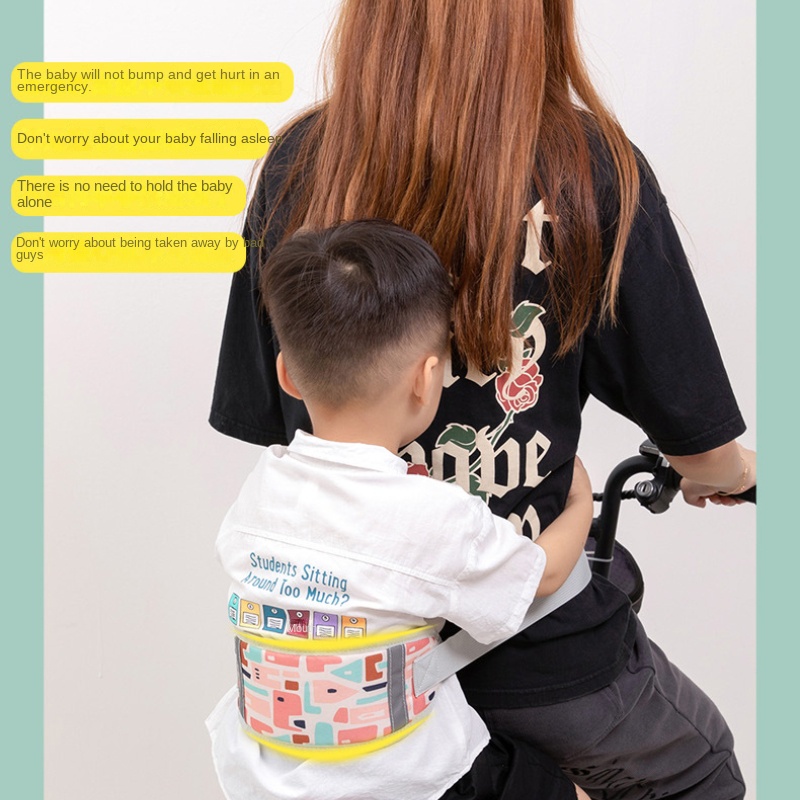 Baby motor xe máy xe đạp điện cửa hàng quà tặng quà tặng trẻ em dây đeo an toàn cho bé dây đeo an toàn du lịch