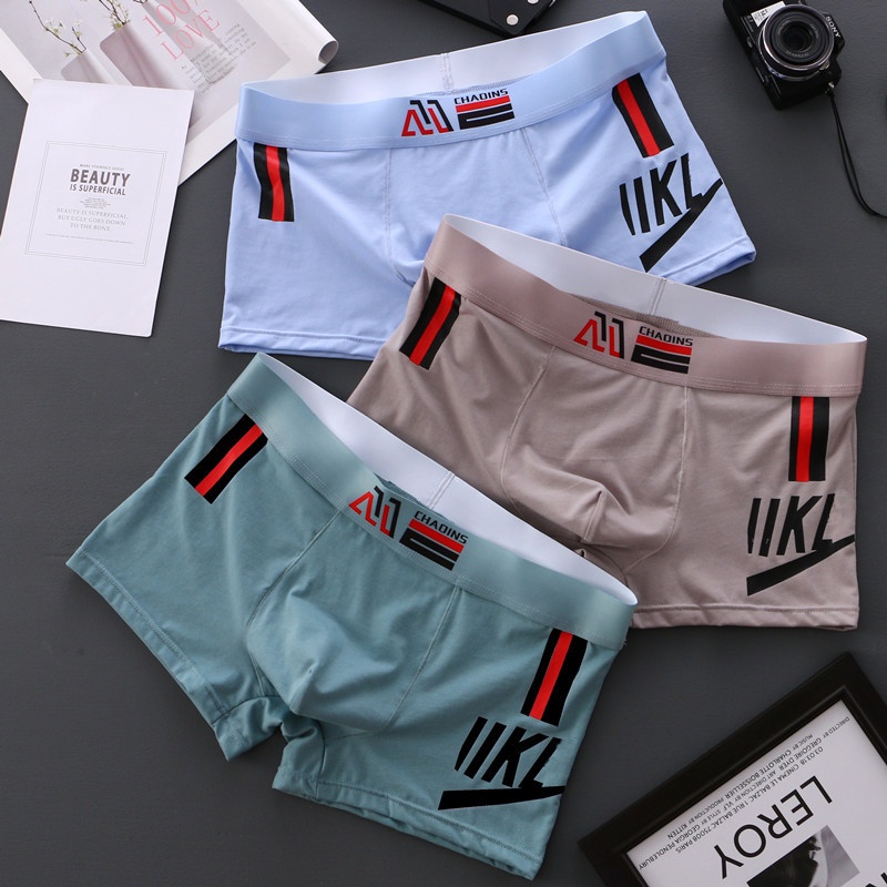 Quần Lót Boxer Cotton Thời Trang Cho Nam