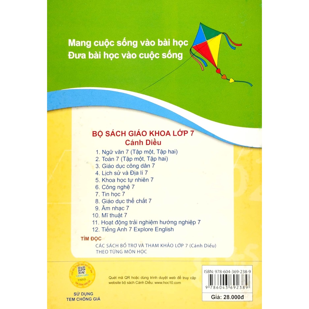 Sách Vở Bài Tập Toán 7 - Tập 1