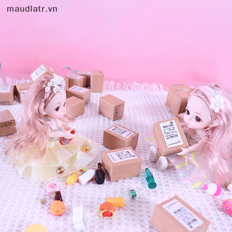 Mm miniature simulation express bưu kiện nhỏ lucky surprise blind box prize bag vn