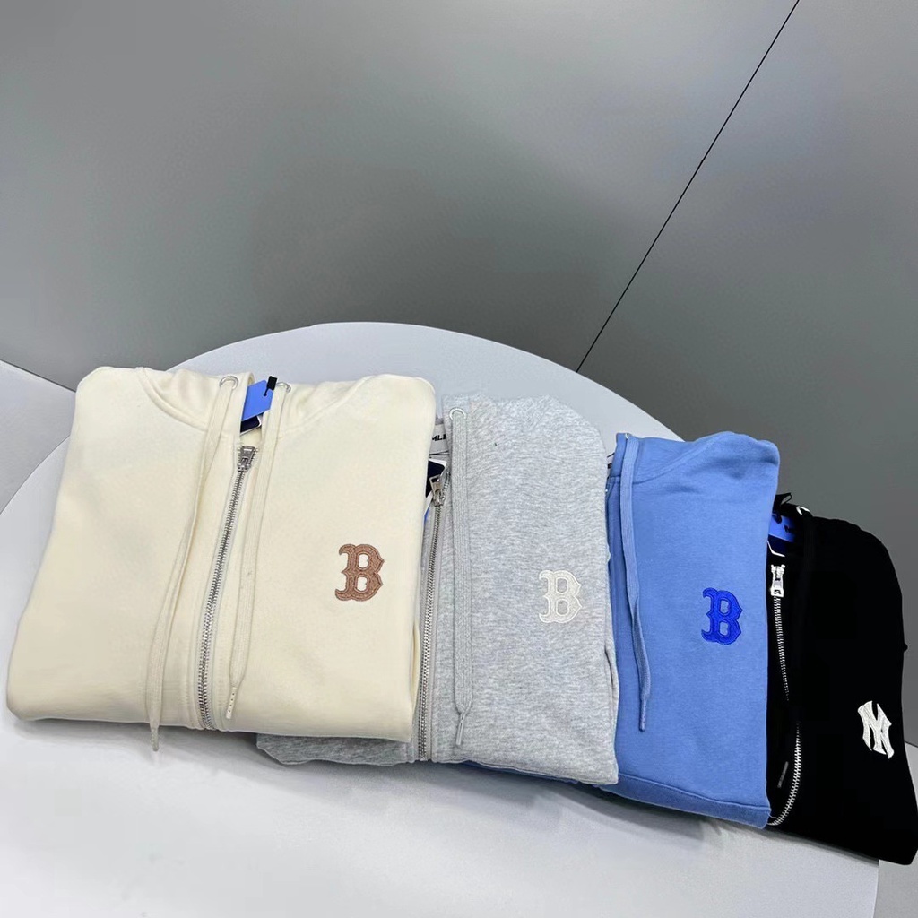 Áo Khoác cardigan Có Nón Bốn Màu Thêu logo Nhỏ Phong Cách Mới Mùa Thu 2023080902