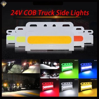 Một bộ đèn bên xe tải cob đèn lái xe tải đèn led ô tô 24v đèn hậu chống thấm nước cho ô tô - YKD