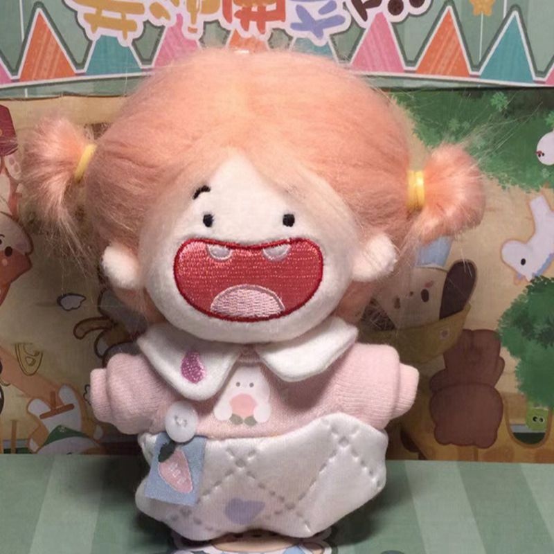 Búp Bê Nhồi Bông Vải Cotton Mềm Mại Sáng Tạo