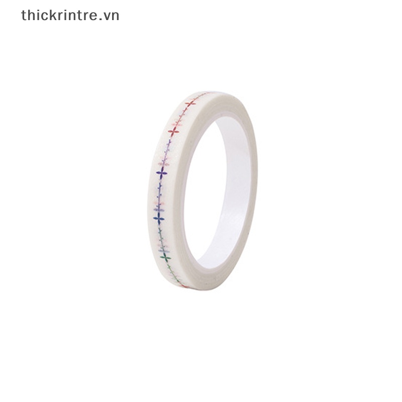 Thi 7mm * 10m washi tape masking tape kawaii trang trí băng dính sticker scrapbooking diary văn phòng phẩm vn