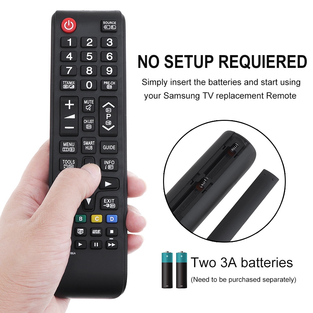 Điều khiển từ xa smart universal tv thay thế phù hợp cho tv thông minh led sam-sung aa59-00786a