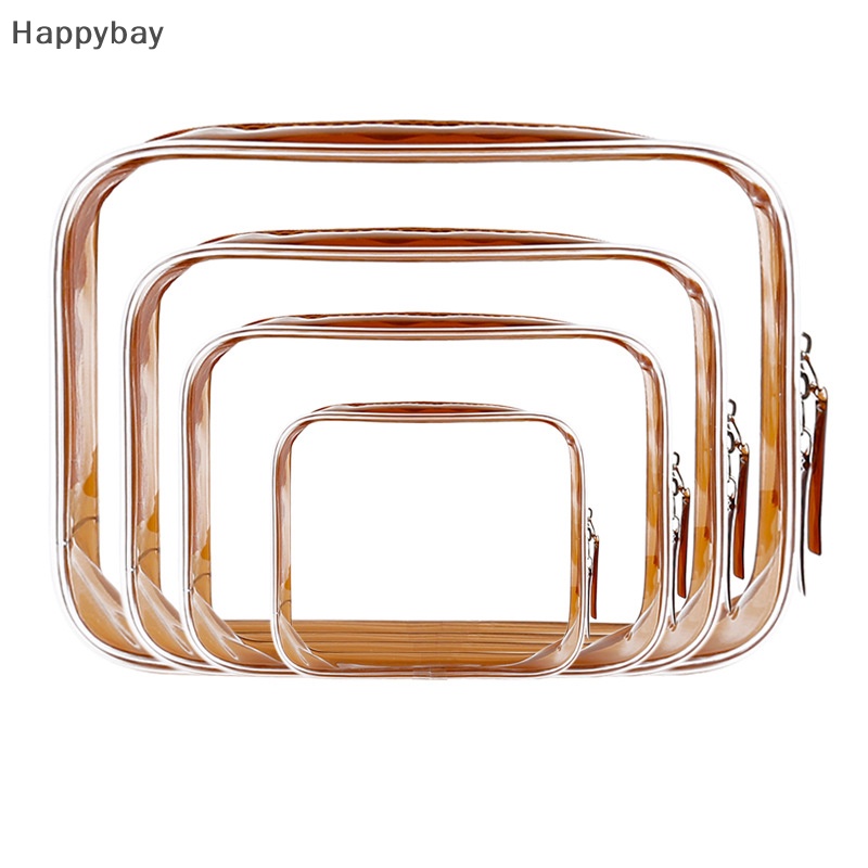 1pc women travel clear makeup bag organizer túi mỹ phẩm pvc trong suốt làm đẹp đồ vệ sinh trang điểm túi rửa túi lưu trữ túi bán
