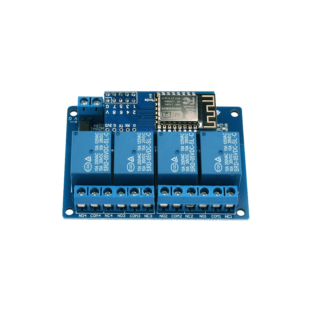 RIRIHI Dc Mô Đun Rơ Le Cách Ly Quang 4 / 8 Kênh dc5v 12v esp8266