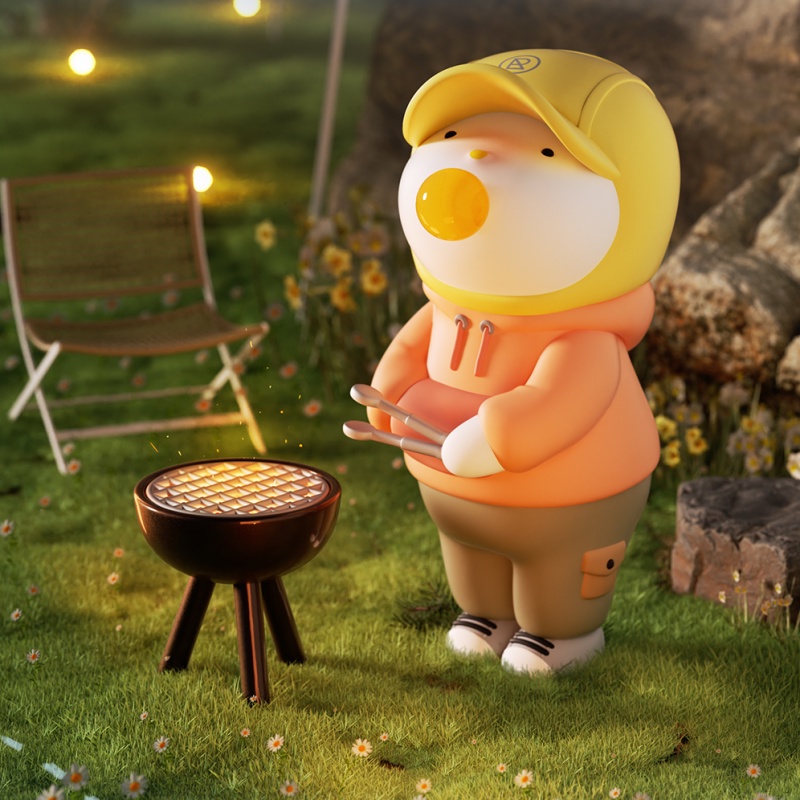 Tìm Kỳ Lân repolar Đồ Chơi Mô Hình Búp Bê kawaii Hộp Sắp Xếp Kế Hoạch Cắm Trại Bí Ẩn Chính Hãng Hộp Quà Tặng Dễ Thương