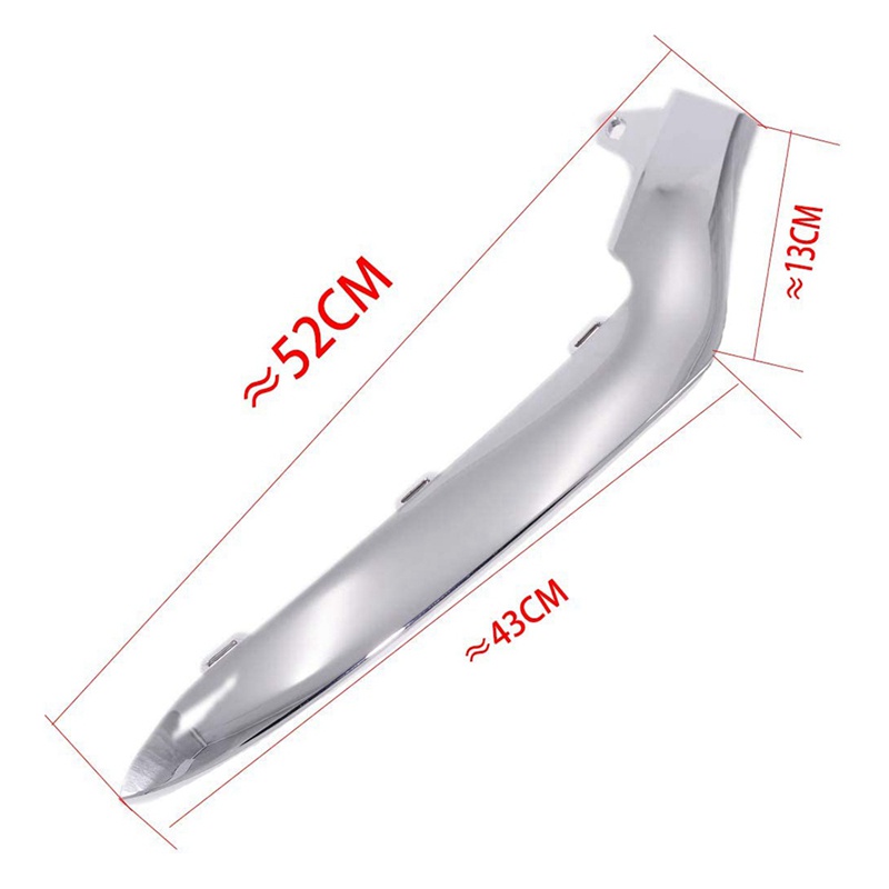 Set 2 Ốp Cản Trước Bên Trái Và Phải Cho Mercedes-Benz E-Class W212 E350 2014-2016