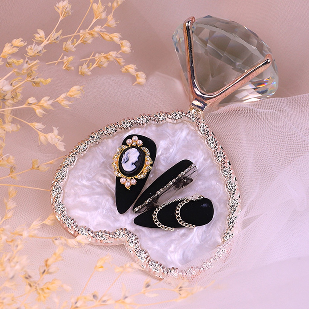 Giá Đỡ Trưng Bày Móng Tay Giả Bằng Nhựa Resin Đa Năng Chuyên Nghiệp