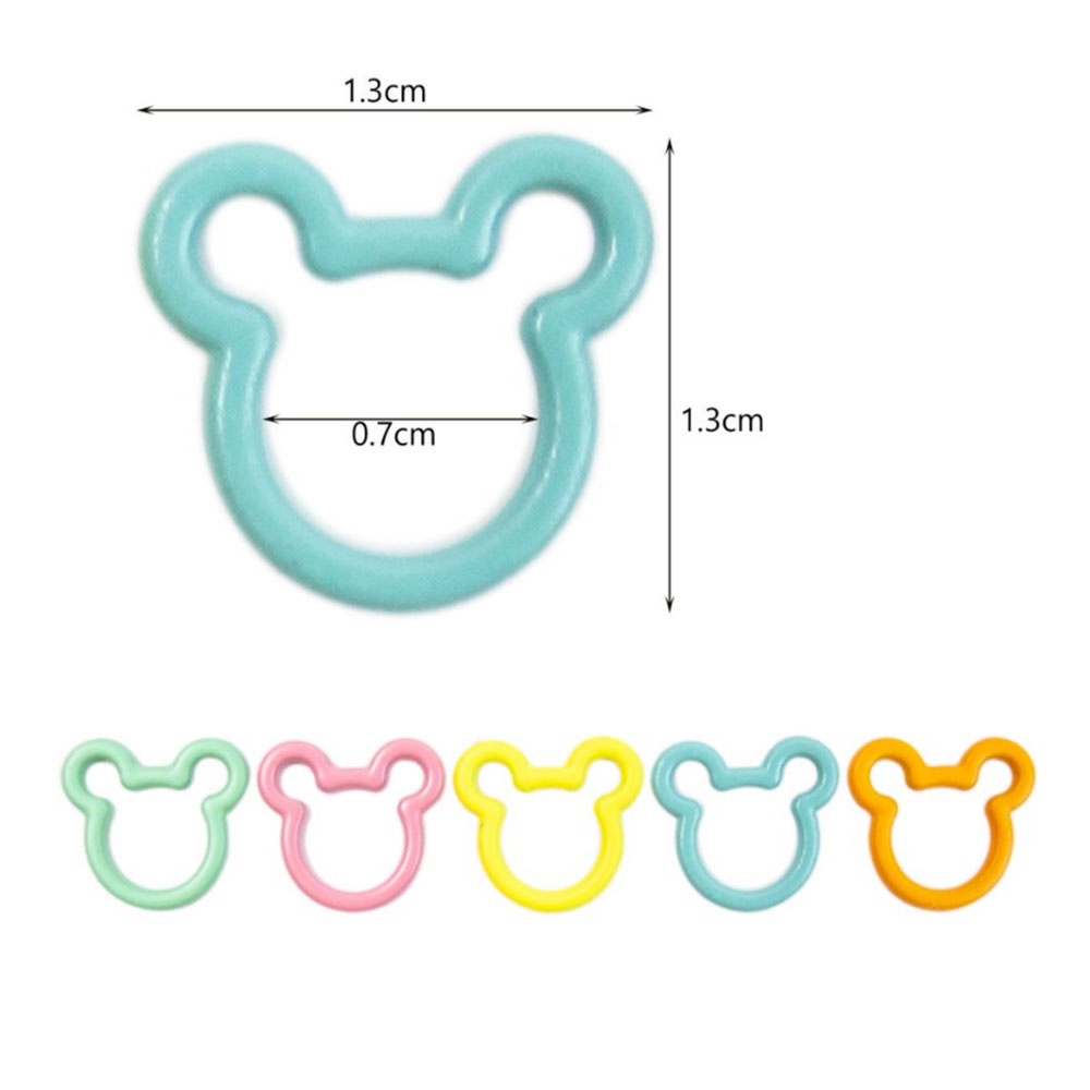 Vòng Đệm Đan Len Thủ Công Hình Gấu / Mèo Dễ Thương