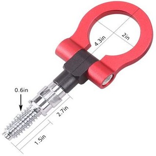 Móc Kéo Xe Hơi Trang Trí Kiểu Châu Âu Cho BMW E36 E39 E46 E92 E91 E90
