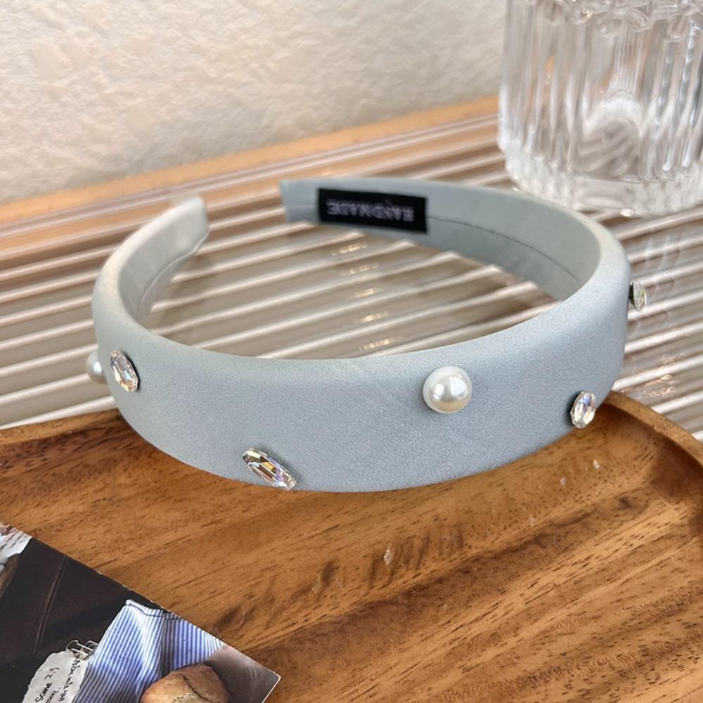 Băng Đô Cài Tóc Màu Trơn 15H Thời Trang Dành Cho Nữ