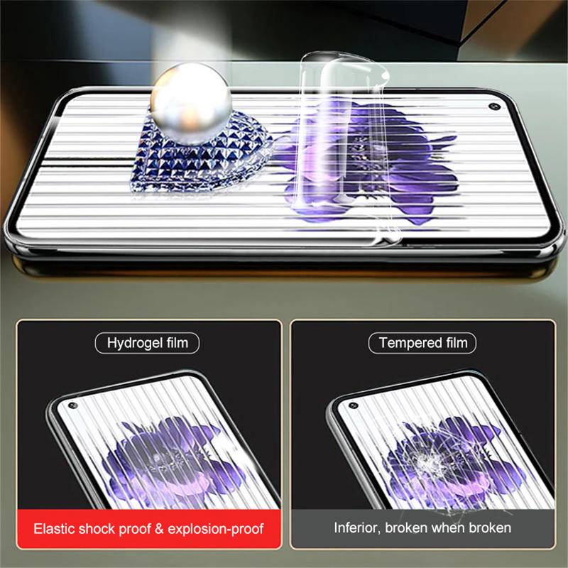 Set 3 Miếng Dán Hydrogel Nhám Trong Suốt Bảo Vệ Màn Hình Điện Thoại Không Có Màng Bảo Vệ Riêng Tư Cho One 1