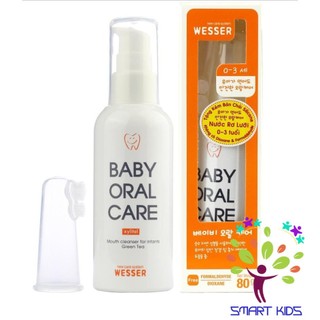 Nước rơ lưỡi Wesser dành cho bé từ sơ sinh