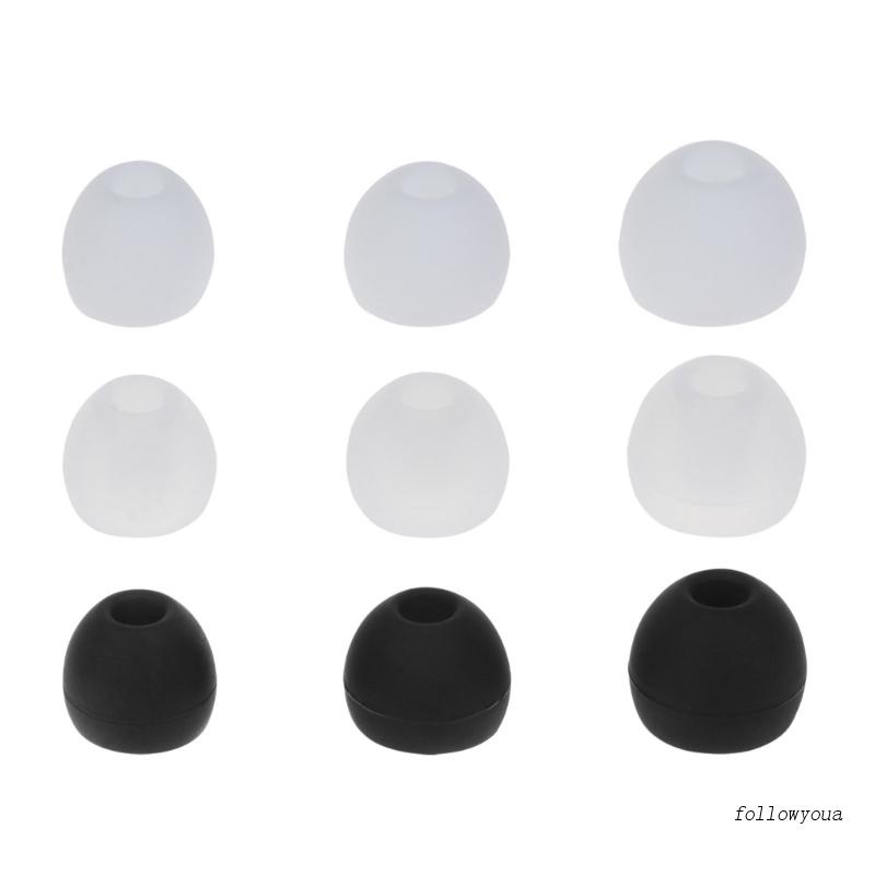 Nút Bọc Đầu Tai Nghe Nhét Tai Bằng Silicon Mềm 3.8mm