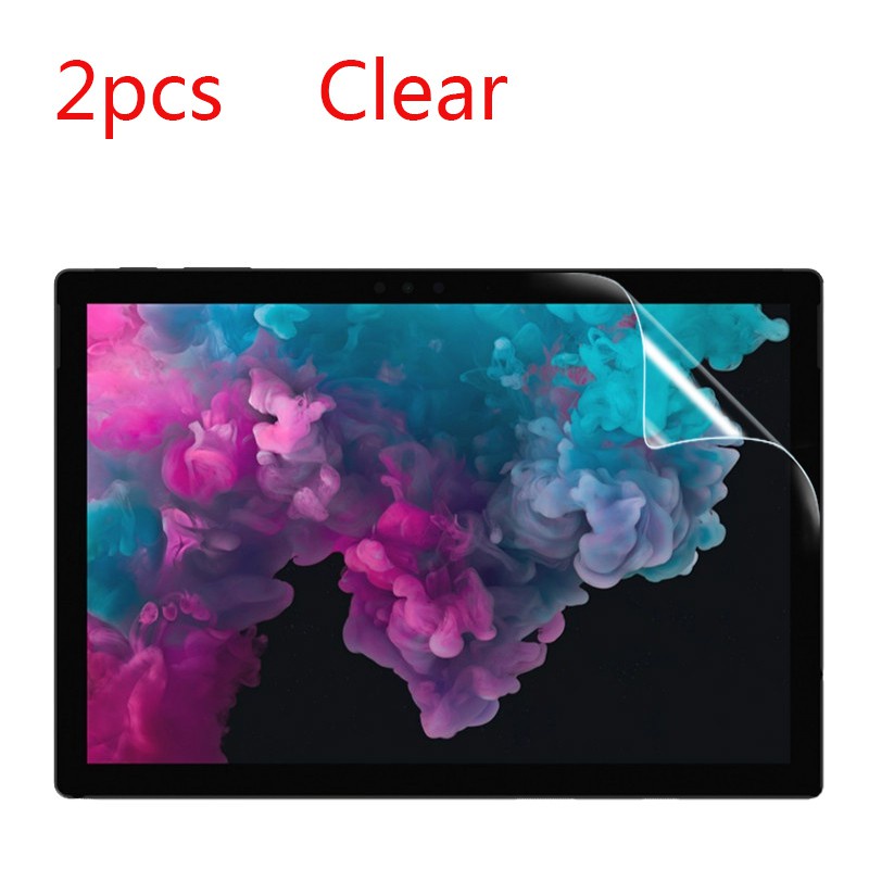 Bộ 2 Miếng Dán Bảo Vệ Màn Hình HD Bằng Nhựa Dành Cho Microsoft Surface Pro 3 / 4 / 5 / 6