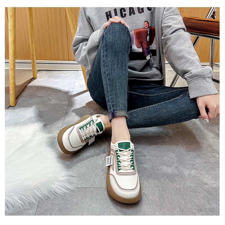 Giày nữ thể thao  dày thoải mái và thoáng khí giày sneaker nữ-AA0213