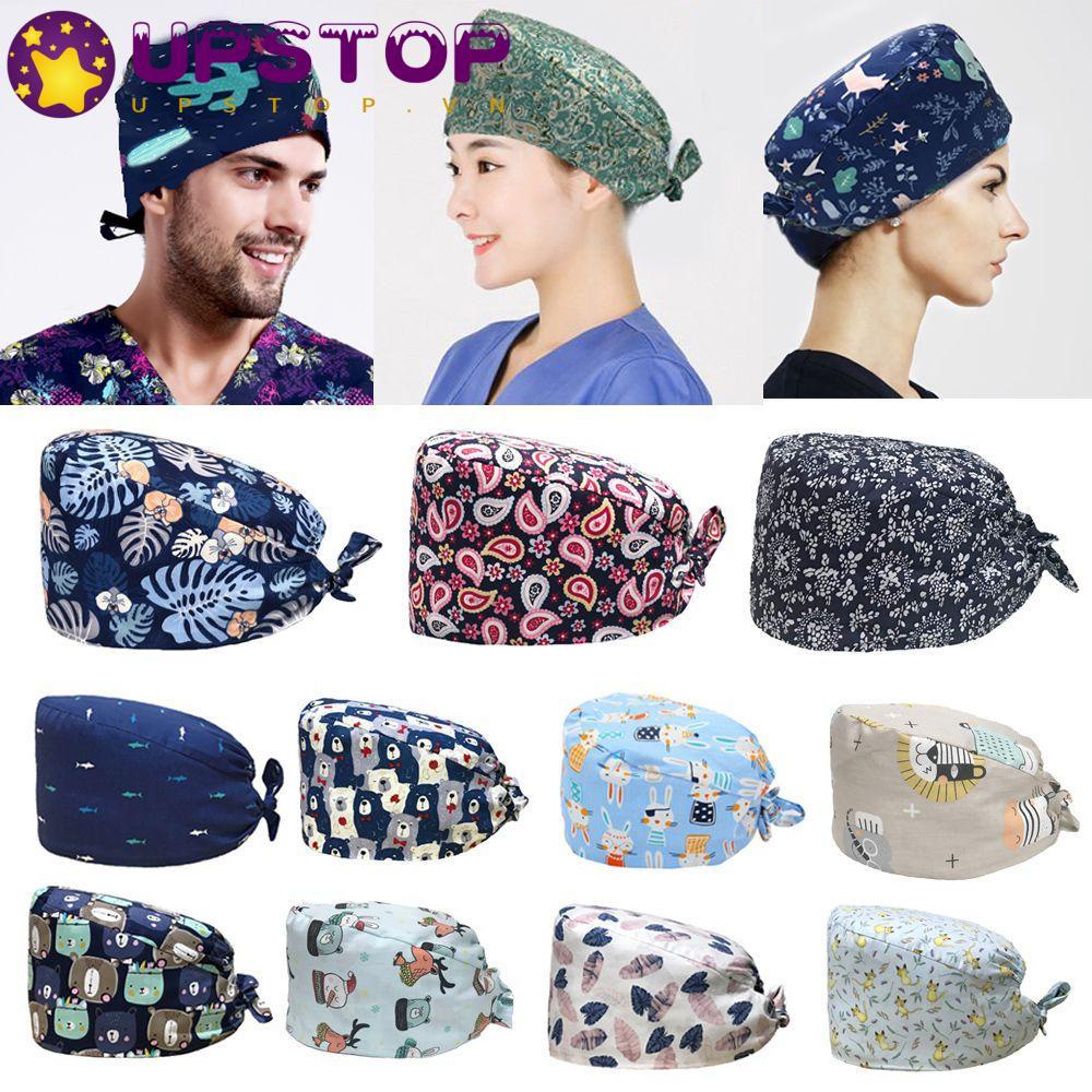 UPSTOP Nón Phẫu Thuật 25 Kiểu, Kèm Khăn Lau Mồ Hôi Cho Nam Và Nữ