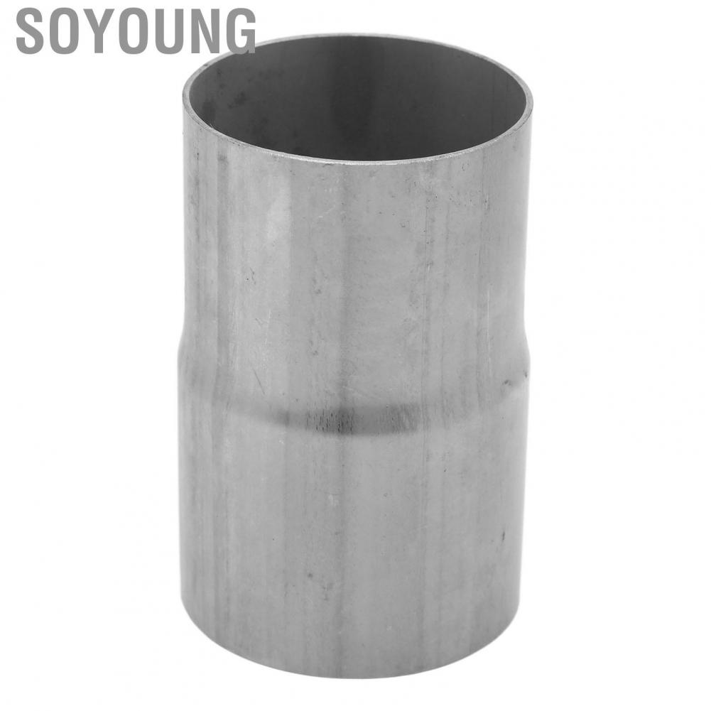Soyoung Exhaust Reducer Adapter Pipe  Muffler Connector Pipes Strong Construction for Car