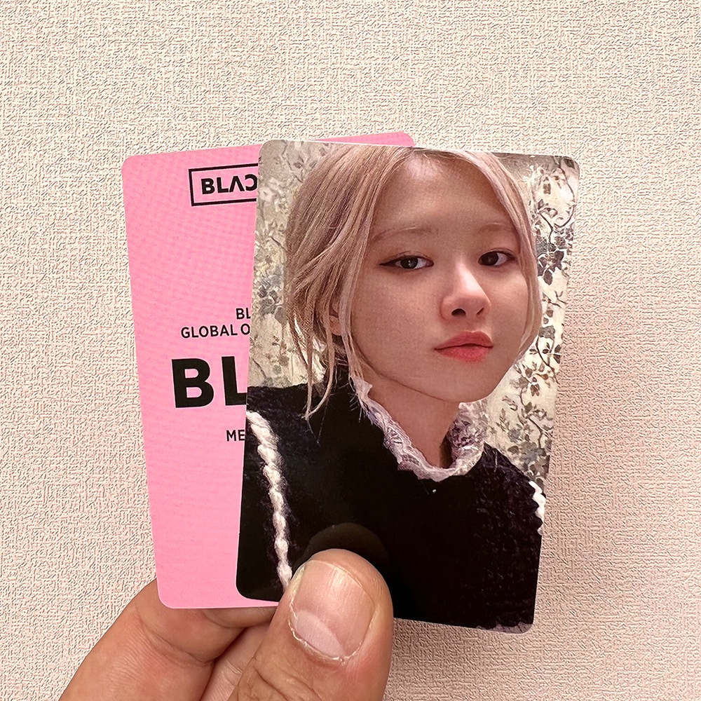 Bộ Thẻ Hình Nhóm Nhạc BLACKPINK Nhật Bản Xinh Xắn