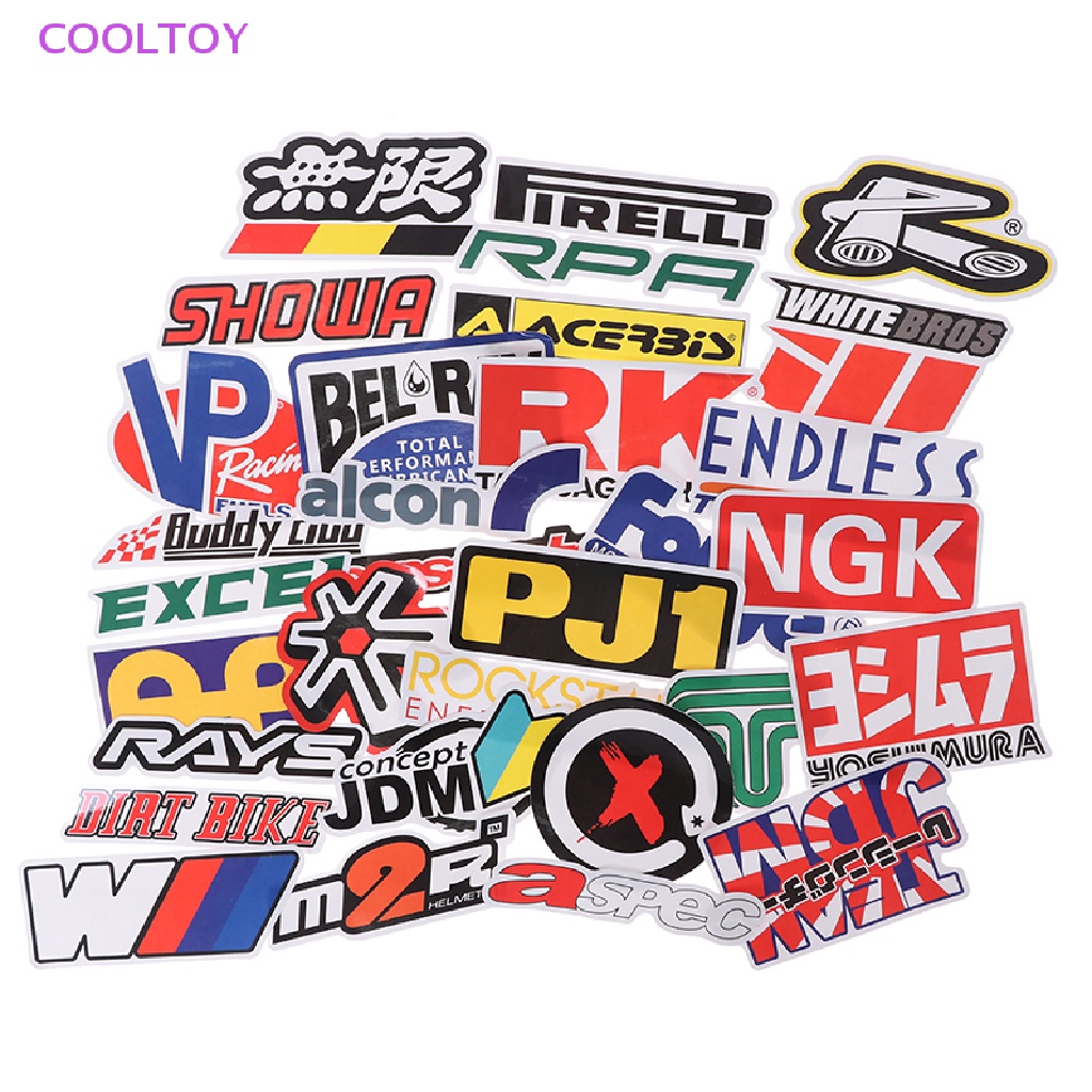 Cooltoy Set 100 Nhãn Dán Graffiti Trang Trí Xe Hơi / Xe Máy / Ván Trượt / Hành L