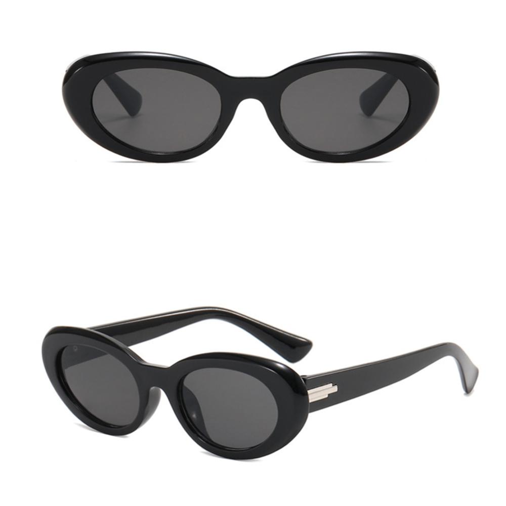 Kính Mát Gọng Oval Không Tròng Nhỏ Thoải Mái Phong Cách Retro Thời Trang DGA1