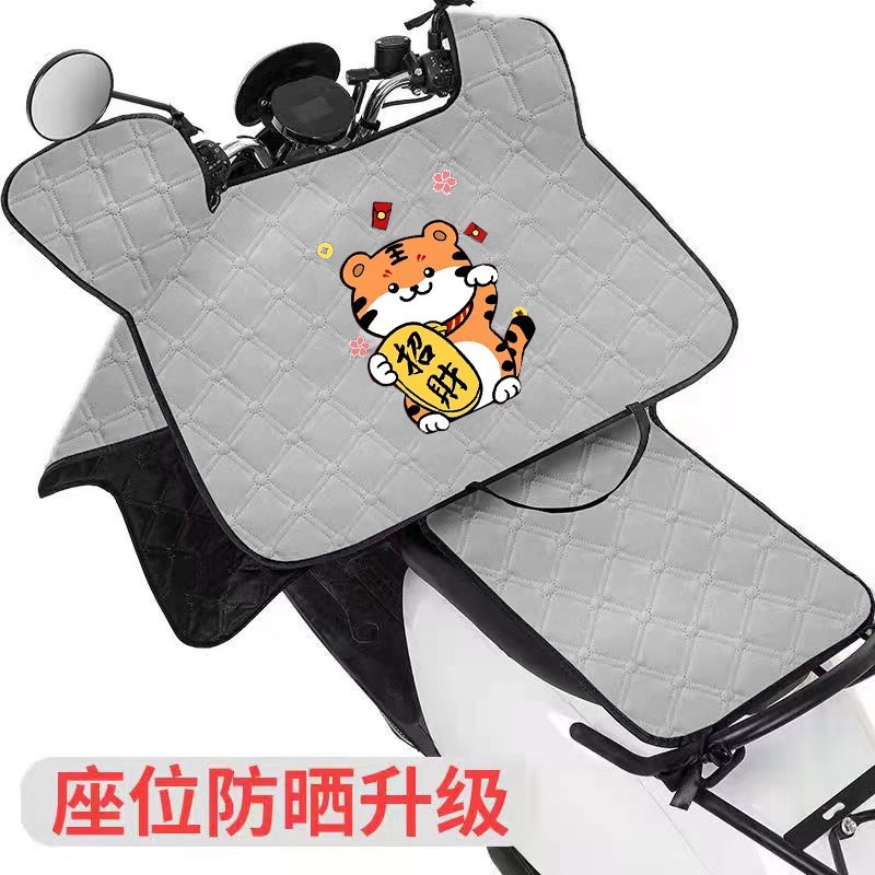 Chăn Che Nắng Chắn Gió Chống Thấm Nước Tiện Dụng Cho Người Đi Xe Máy