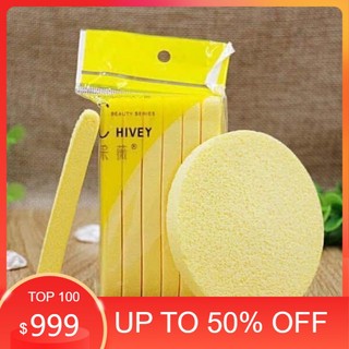 Mút Rửa Mặt Bọt Biển Gói 12 Miếng Làm Từ Bọt Biển Thoát Nước Khô Nhanh An Toàn Cho Da