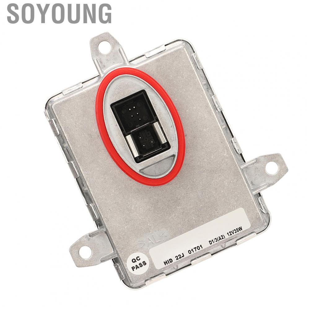 Soyoung 63117182520  Stable Output High Performance Xenon HID Headlight Ballast Aluminium Alloy Less Interference for E92 E93 E90 M3 E63