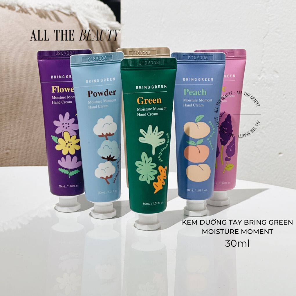 Kem Dưỡng Tay Bring Green Moisture Moment Hand Cream 30ml